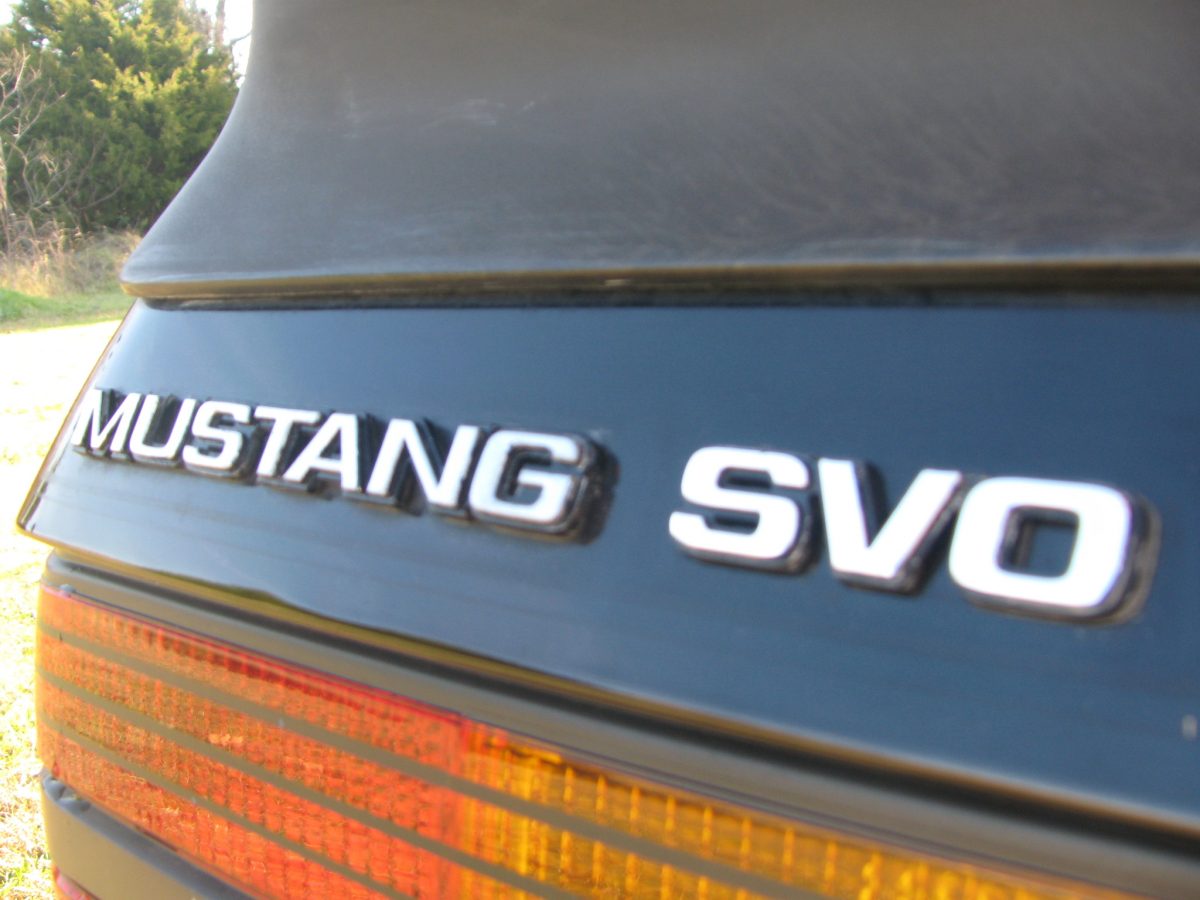 1985 Mustang SVO